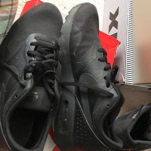 Boys black nike sneakers size 7